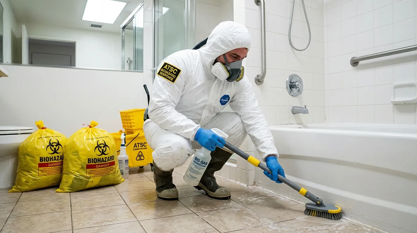 Decontamination equipment deployed for Blood Cleanup in Diamond Springs